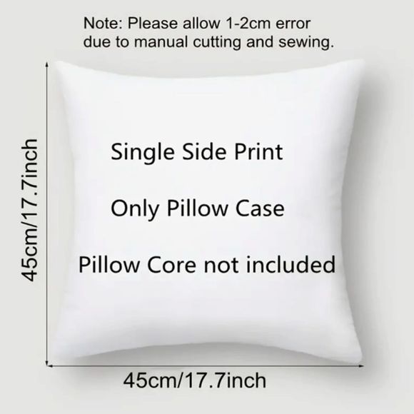 NEW RETRO LOOK MERRY CHRISTMAS FROSTY THE SNOWMAN POLYESTER PILLOW COVER 17.7" - Picture 3 of 4